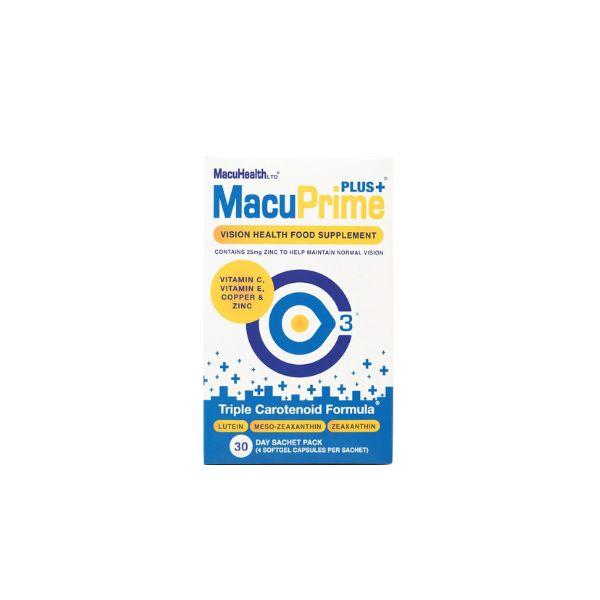 MacuPrime Plus for Eye Health - 30 capsules