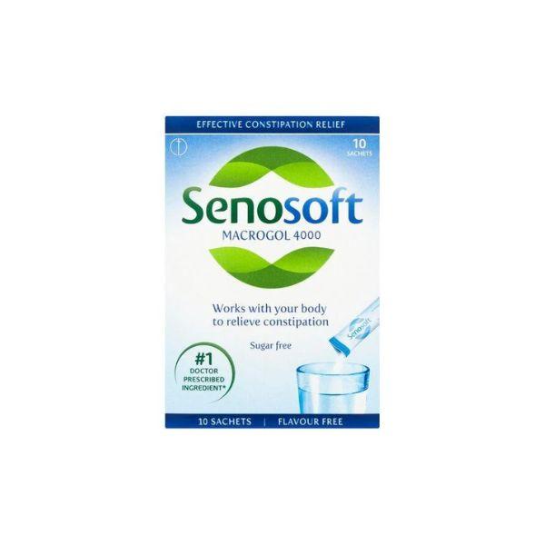 Senosoft Macrogol 4000 flavour free sachets - 10 sachets