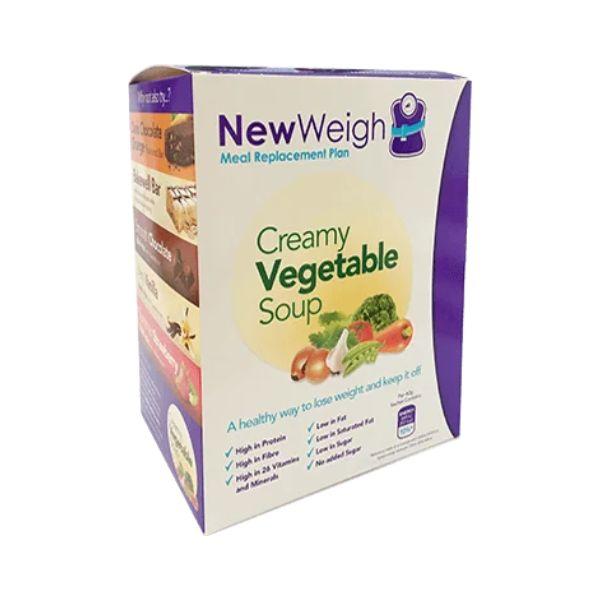 New Weigh Creamy Veg Soup - 7 sachets