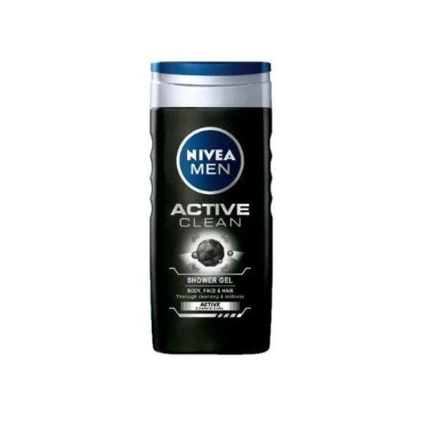 Nivea Men Shower Gel Active Clean Charcoal