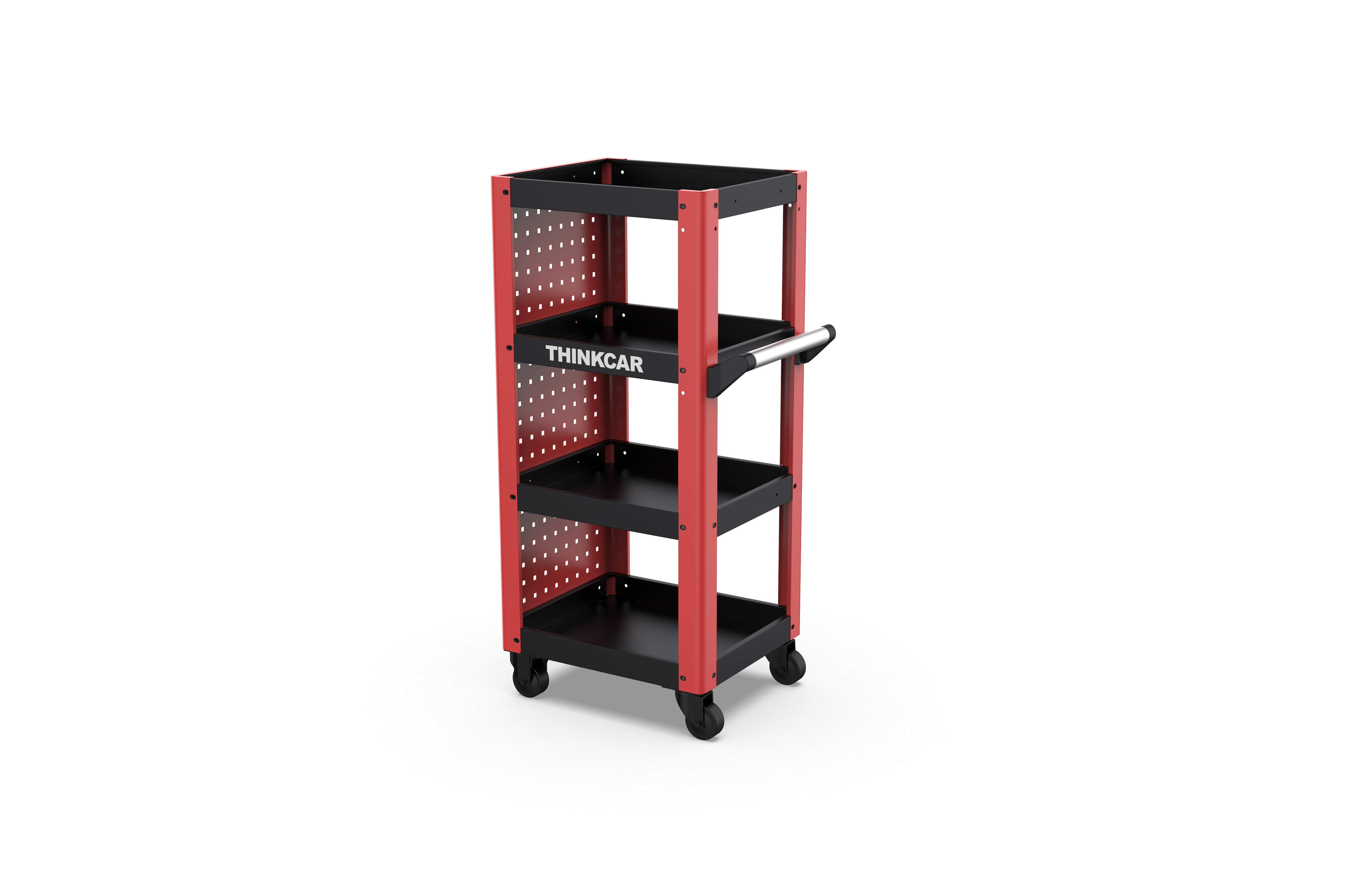 ThinkCar TPC400 Tool Cart | Heavy-Duty 4 Tier Utility Trolley for