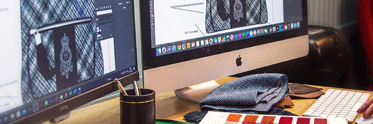 Bespoke Scottish Tweed & Leather Design | Leather Guild