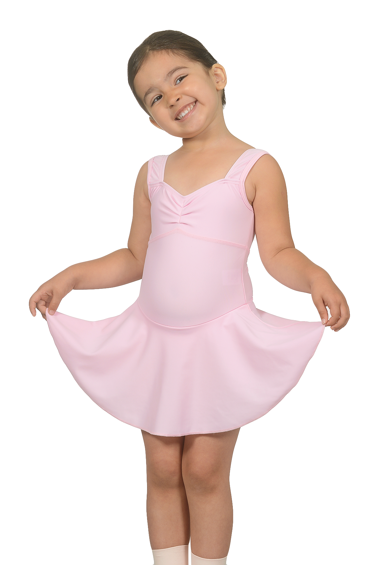 Silky Dance Girl's Invisible Low Back Camisole under leotard