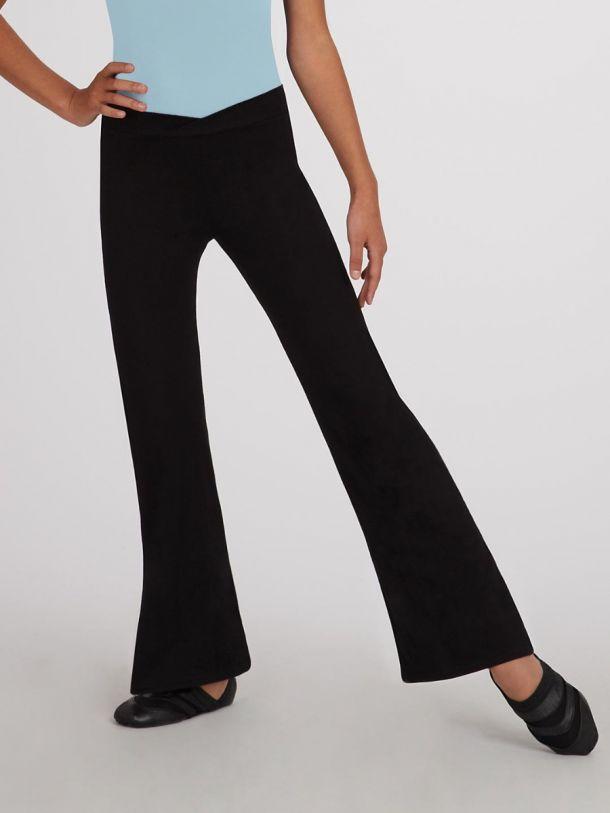 Highwaist Jazz Pants Black