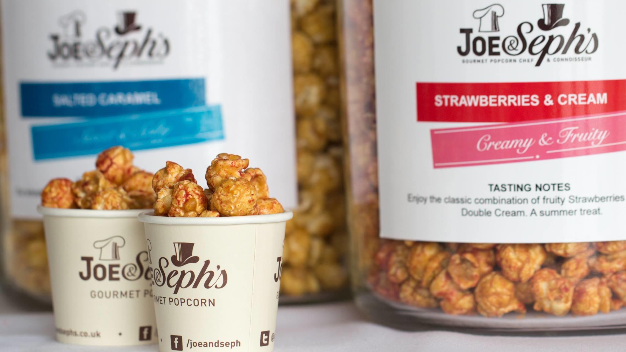 Joe & Sephs Caramel & Belgium Chocolate Gourmet Popcorn