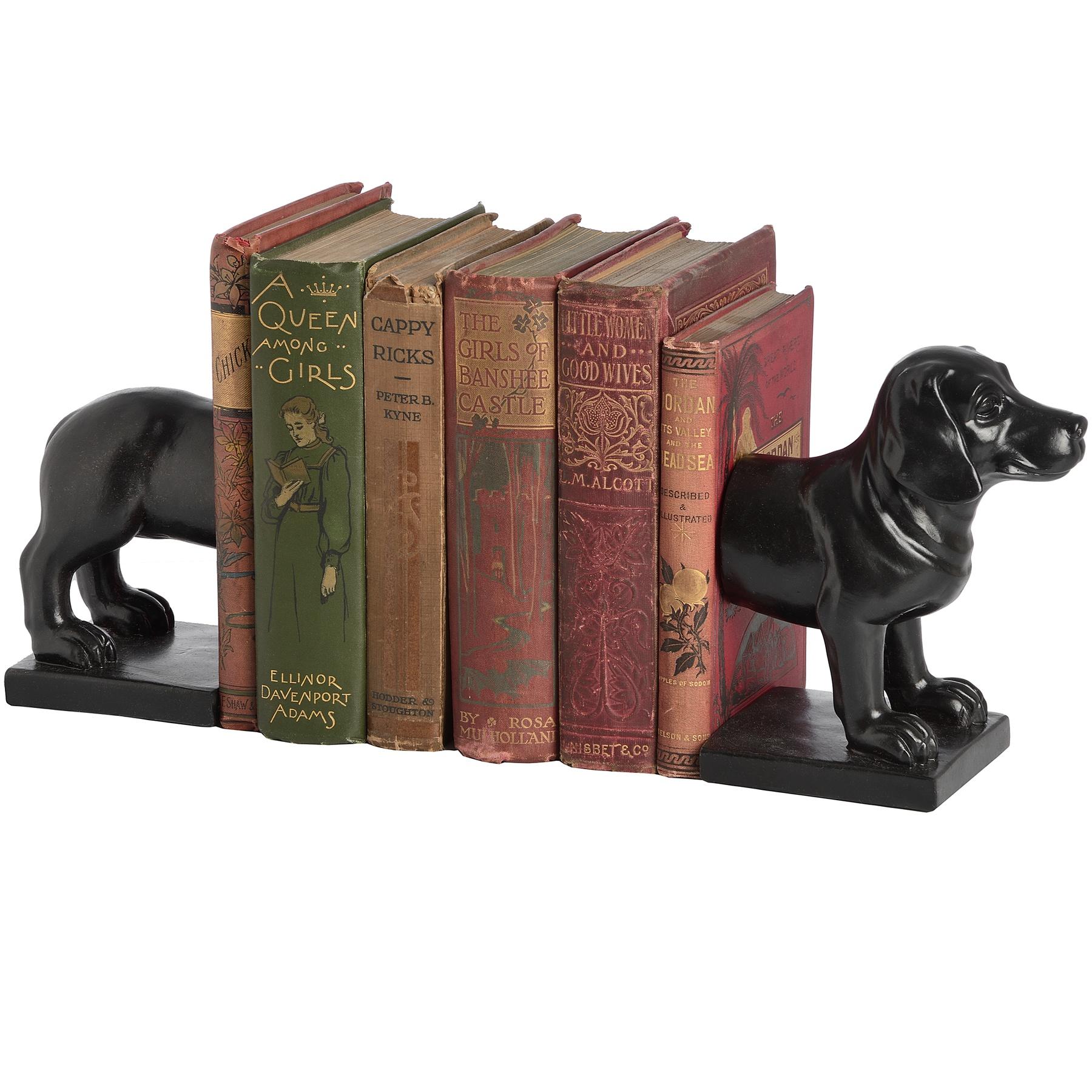 Dachshund bookends