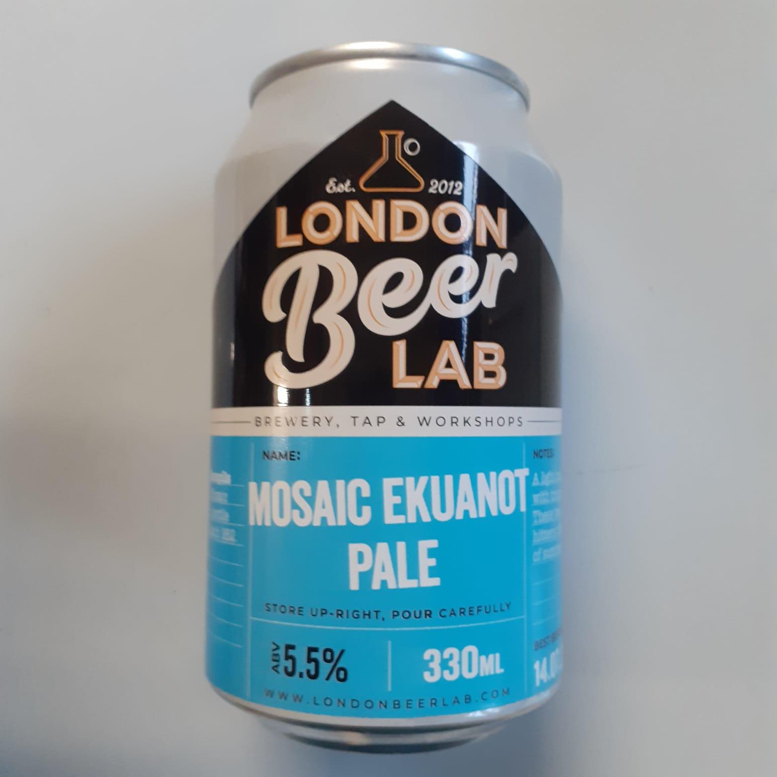 London Beer Lab Beer Mosaic and Ekuanot Pale