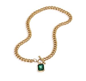 Crystal Green Necklace