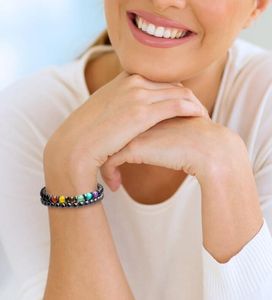 Magnetic Chakra Bracelet Set