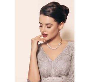 Golden Pearl Necklace