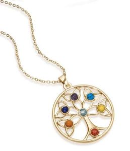 The Tree of Life Healing Chakra Pendant