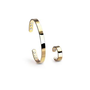 Power of Love Magnetic Bracelet and Ring Set