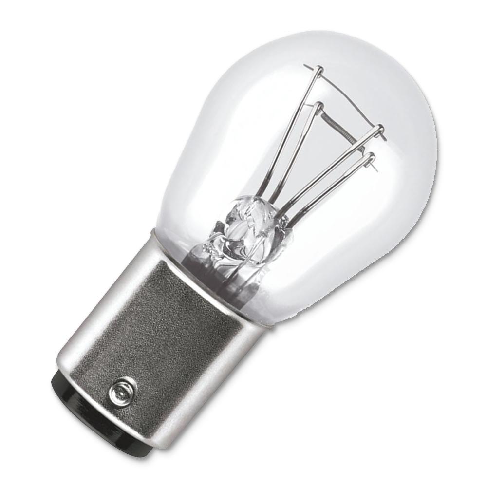 XtremeAuto P21/5W Stop/Tail Light Bulbs For Citroen C1 2005-2007 – Clear Glass, 2-Pack