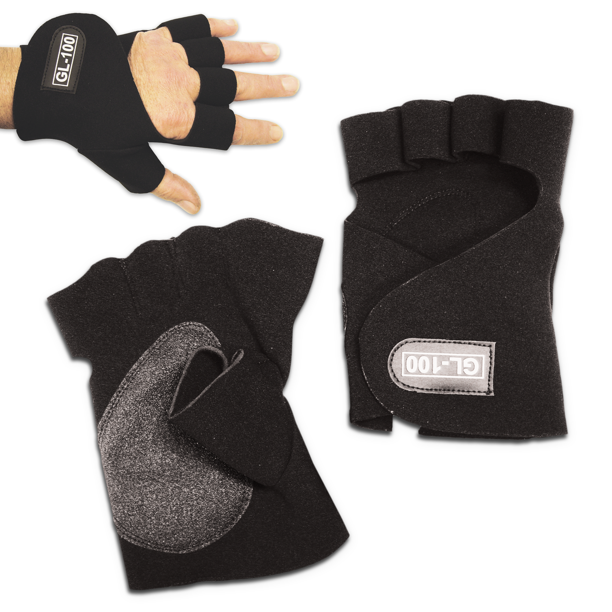 View Globaleather Easy Fit Wheelchair Gloves Black XXXL information