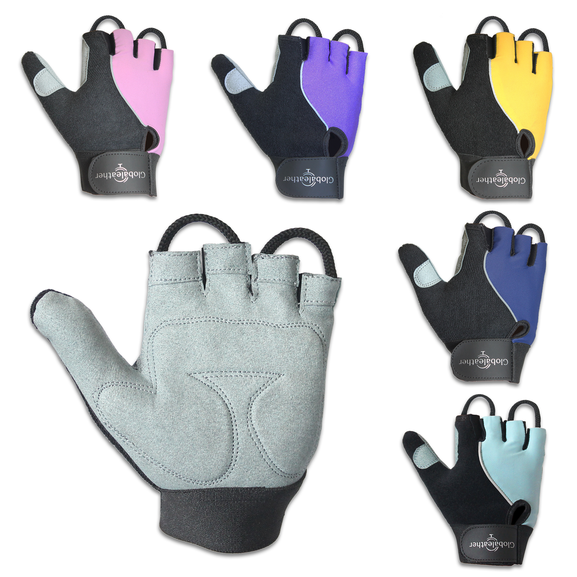 View Globaleather Gel Padded Wheelchair Gloves information