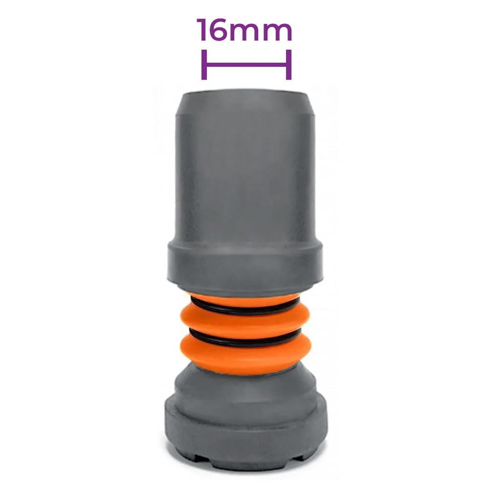 View Flexyfoot Shock Absorbing Crutch Ferrule Grey 16mm information