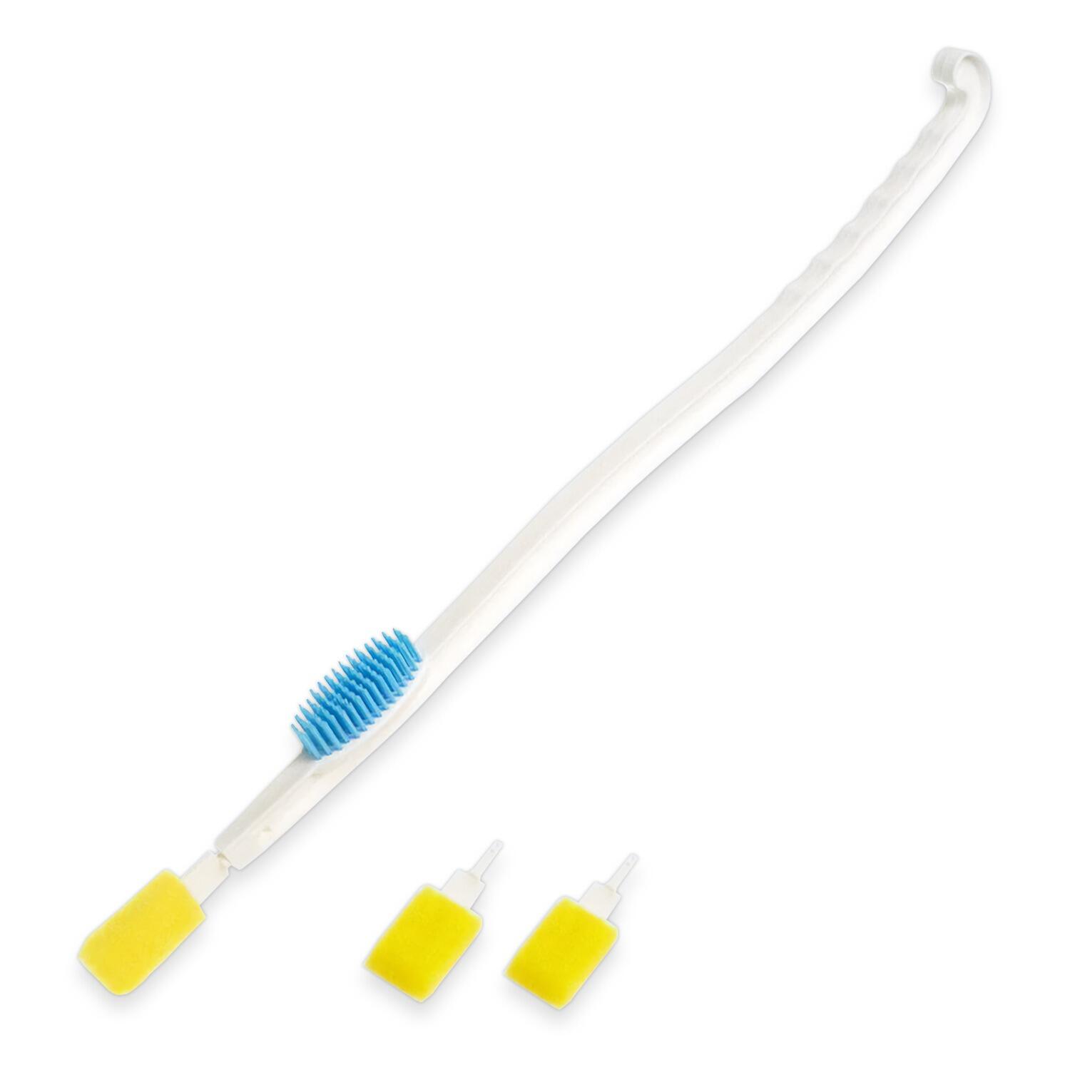 Long Handled Toe Washer and Foot Brush - Clean Between Toes Brush