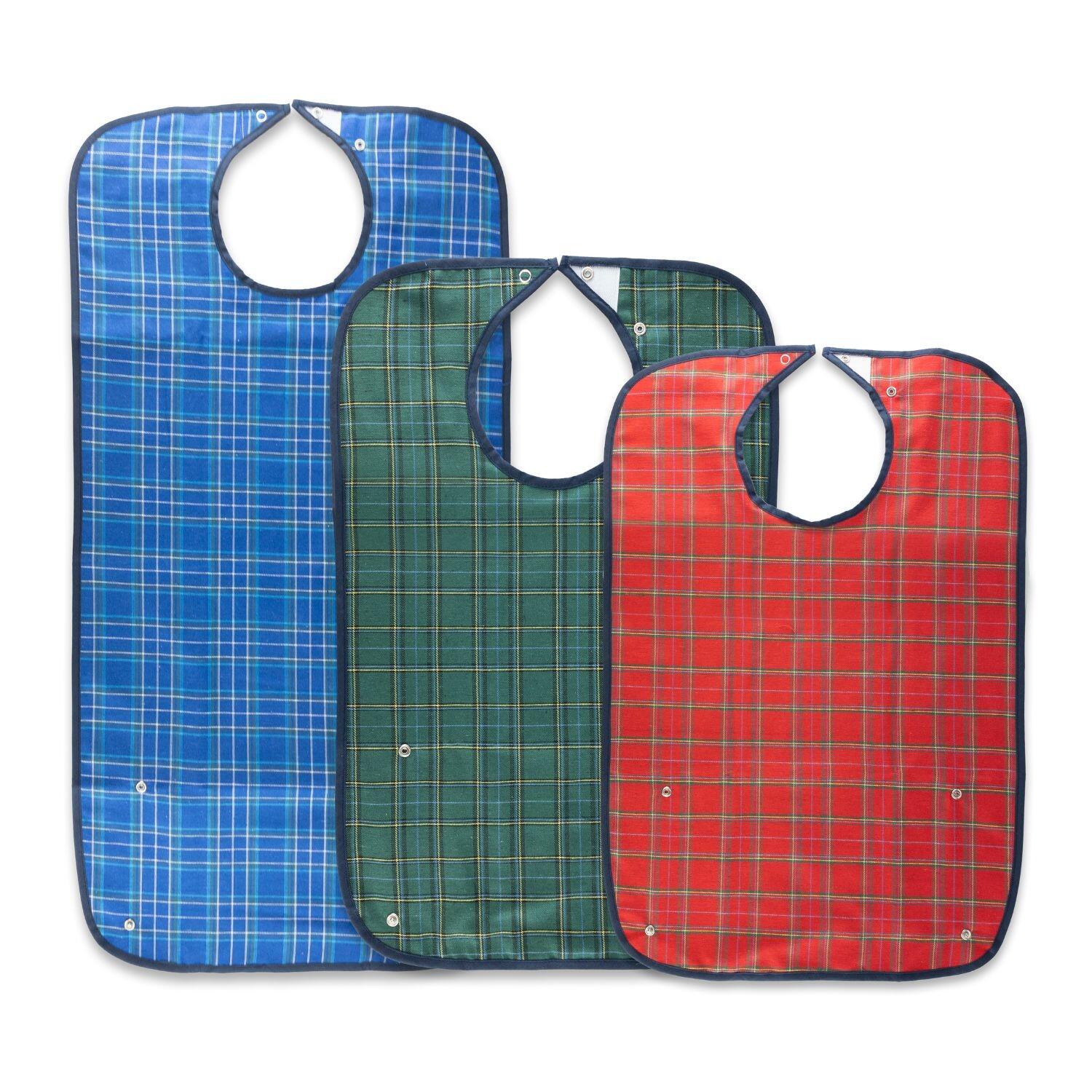 View Adult Bib Green Small Pack of 3 information