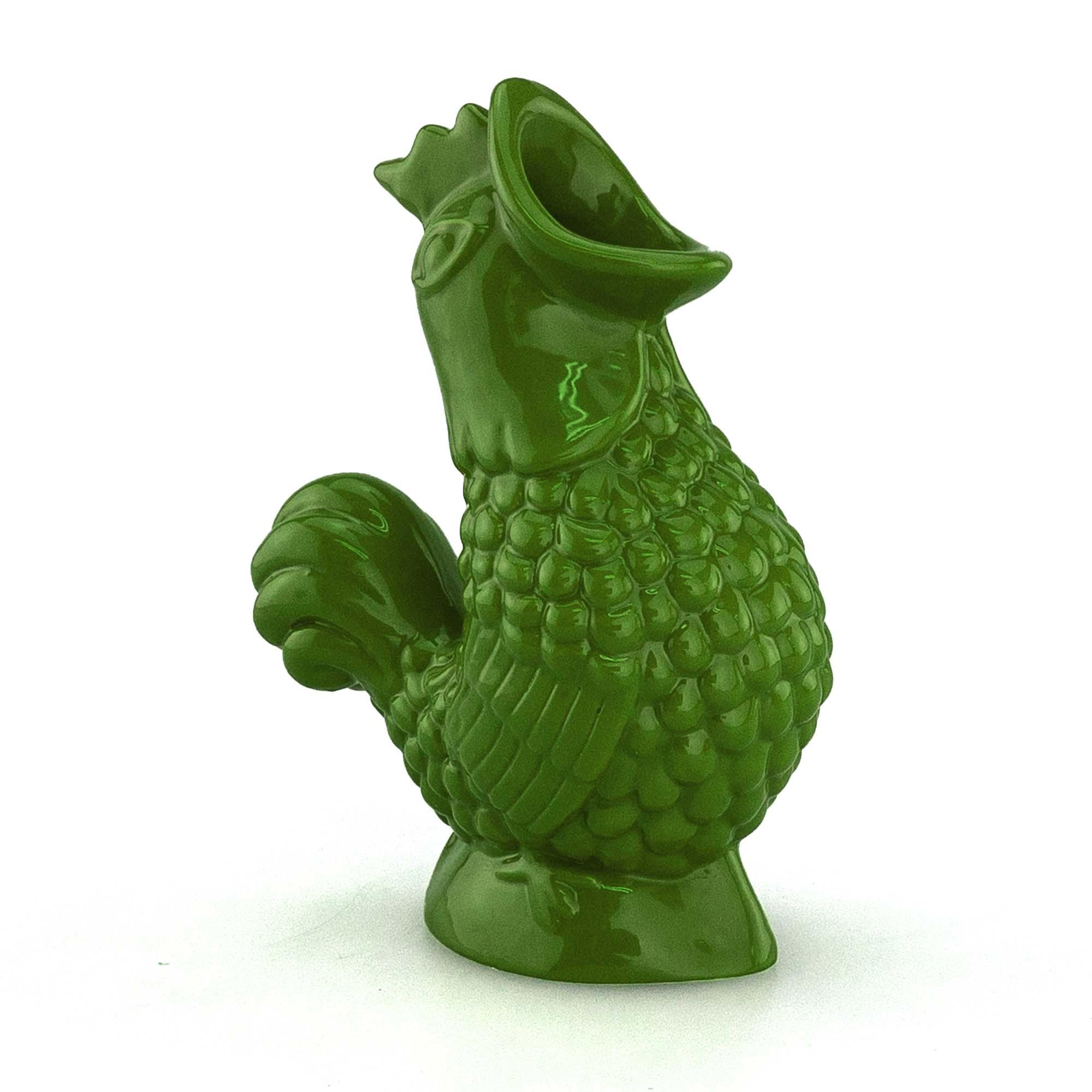 View Wade Ceramics Mini Gluggle Jug Green Rooster information