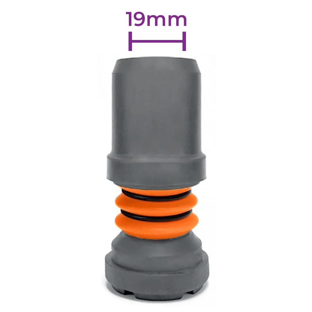 View Flexyfoot Shock Absorbing Crutch Ferrule Grey 19mm information