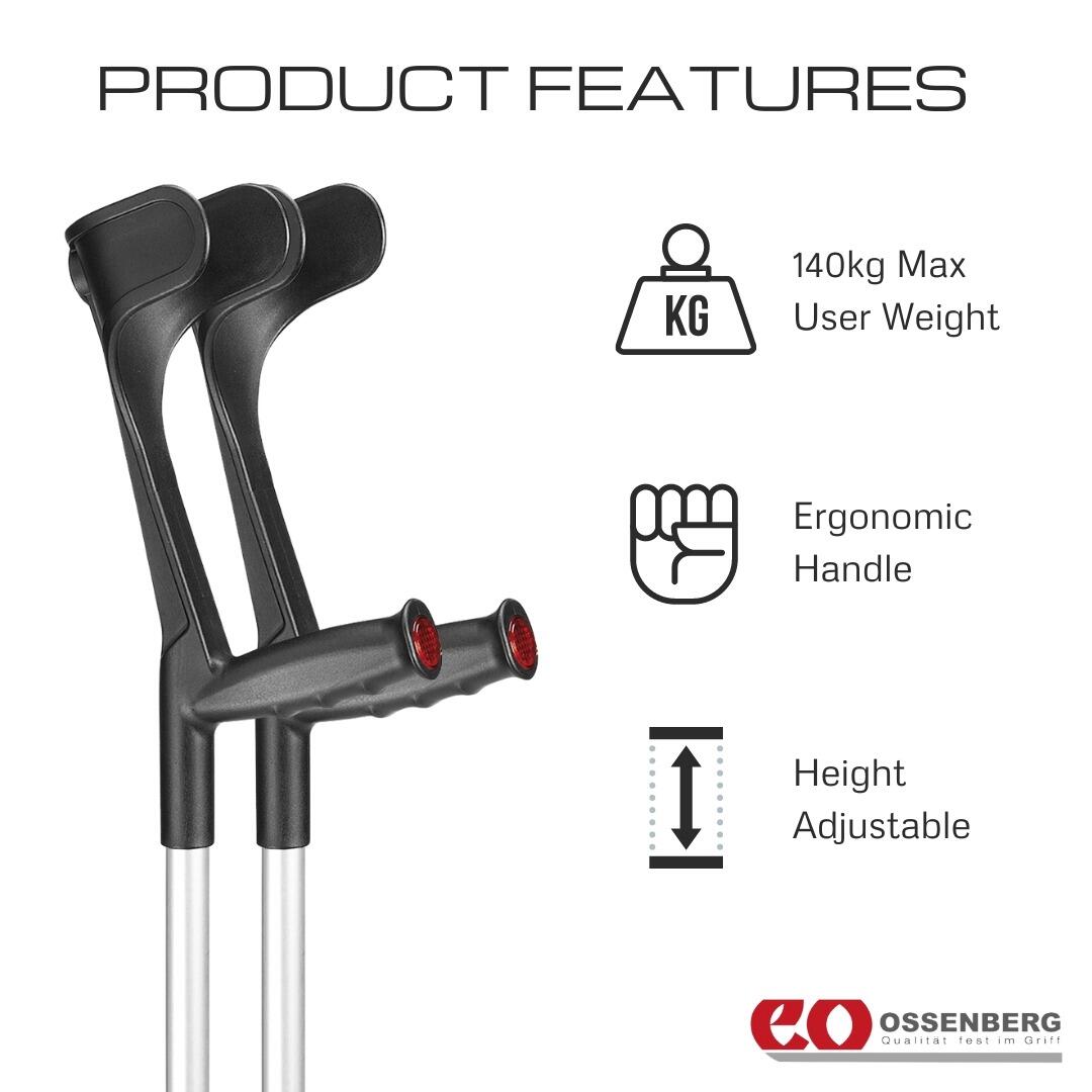 Ossenberg-Classic-Open-Cuff-Crutches-Features