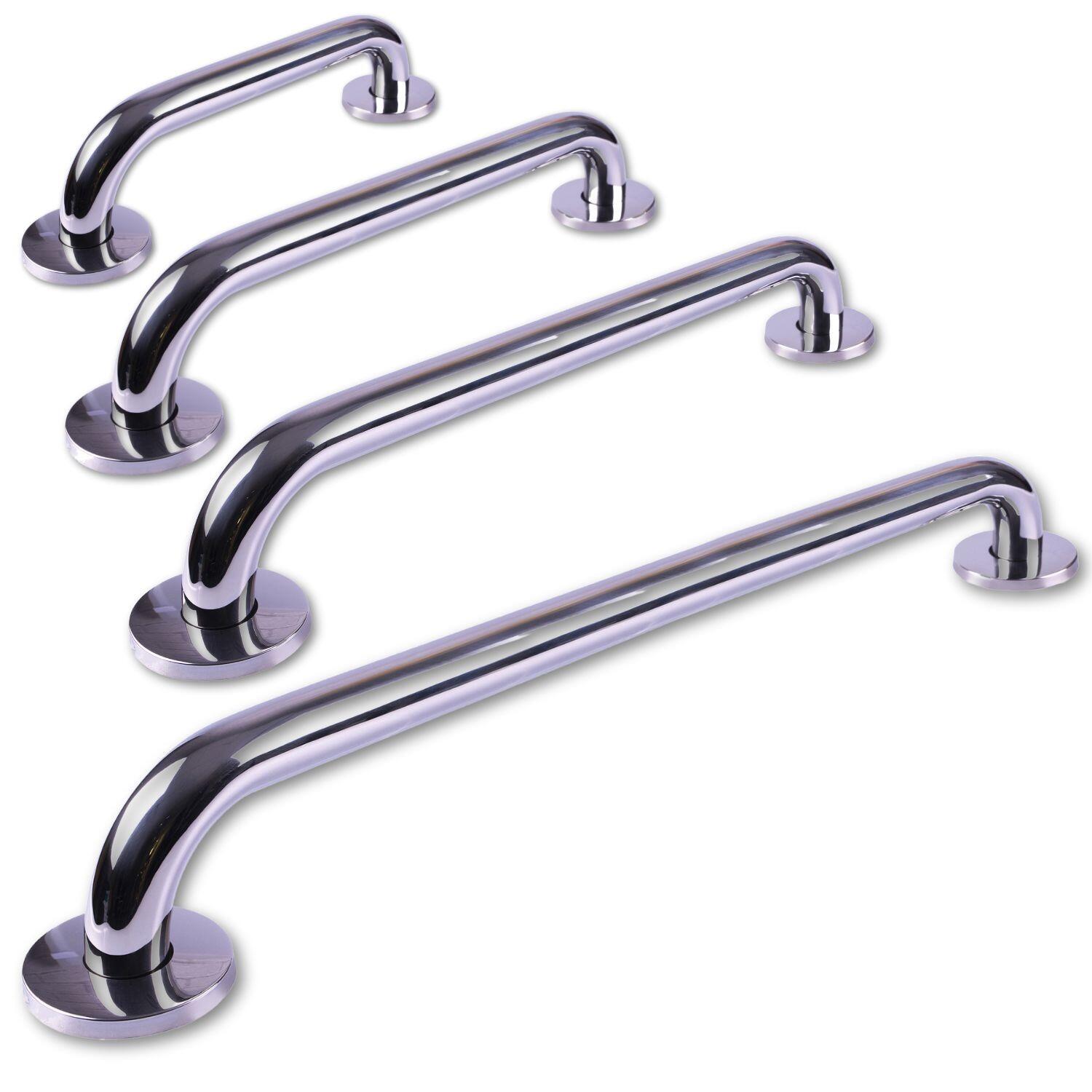 View Polished Stainless Steel Grab Rail 450mm information