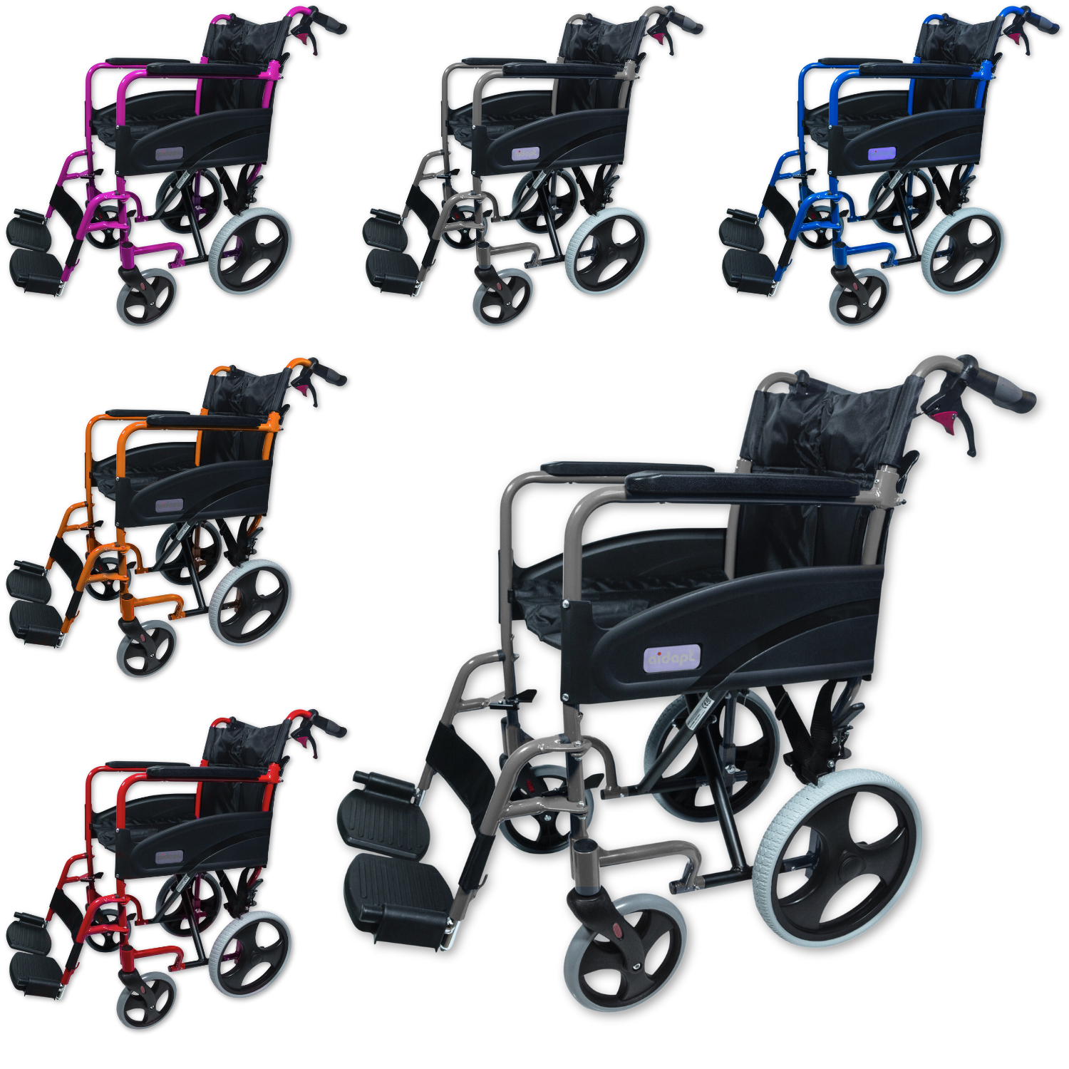 View Compact Transport Aluminium Wheelchair information