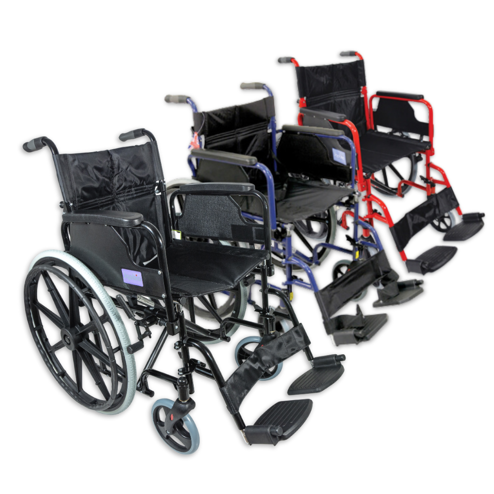 View Deluxe Self Propelled Steel Wheelchair information