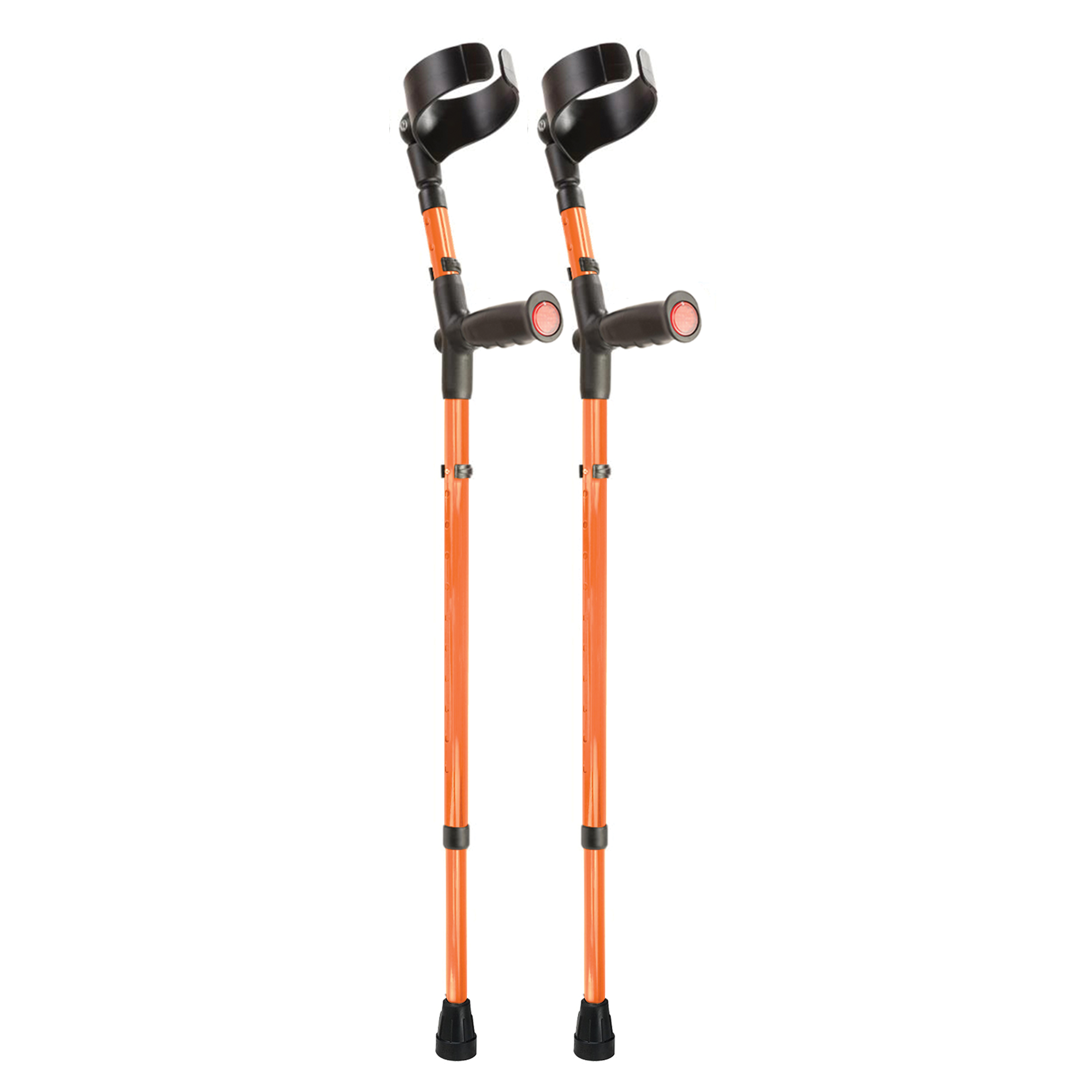 View Ossenberg Ergonomic Soft Grip Crutches Orange information