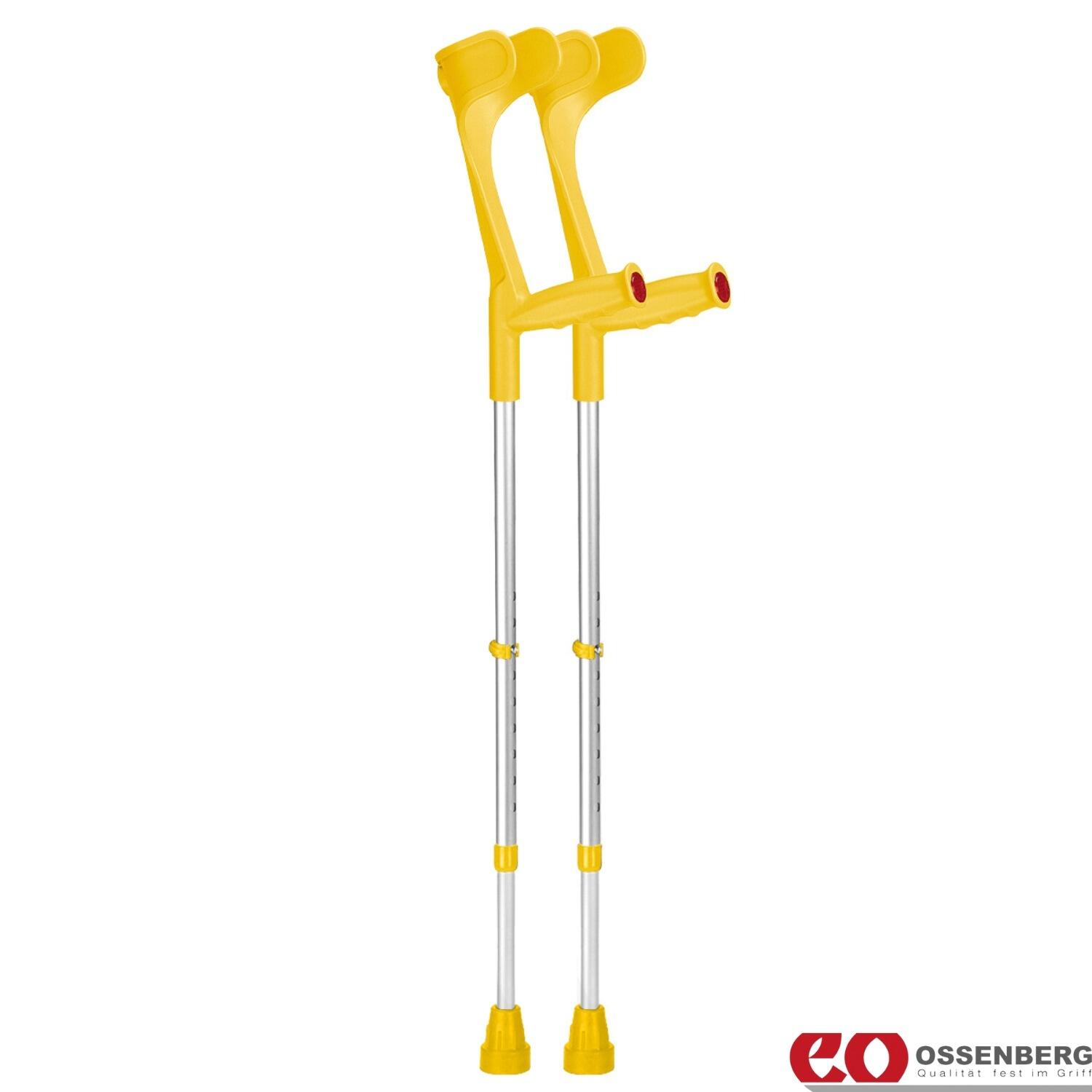 View Ossenberg Classic Open Cuff Crutches Yellow information