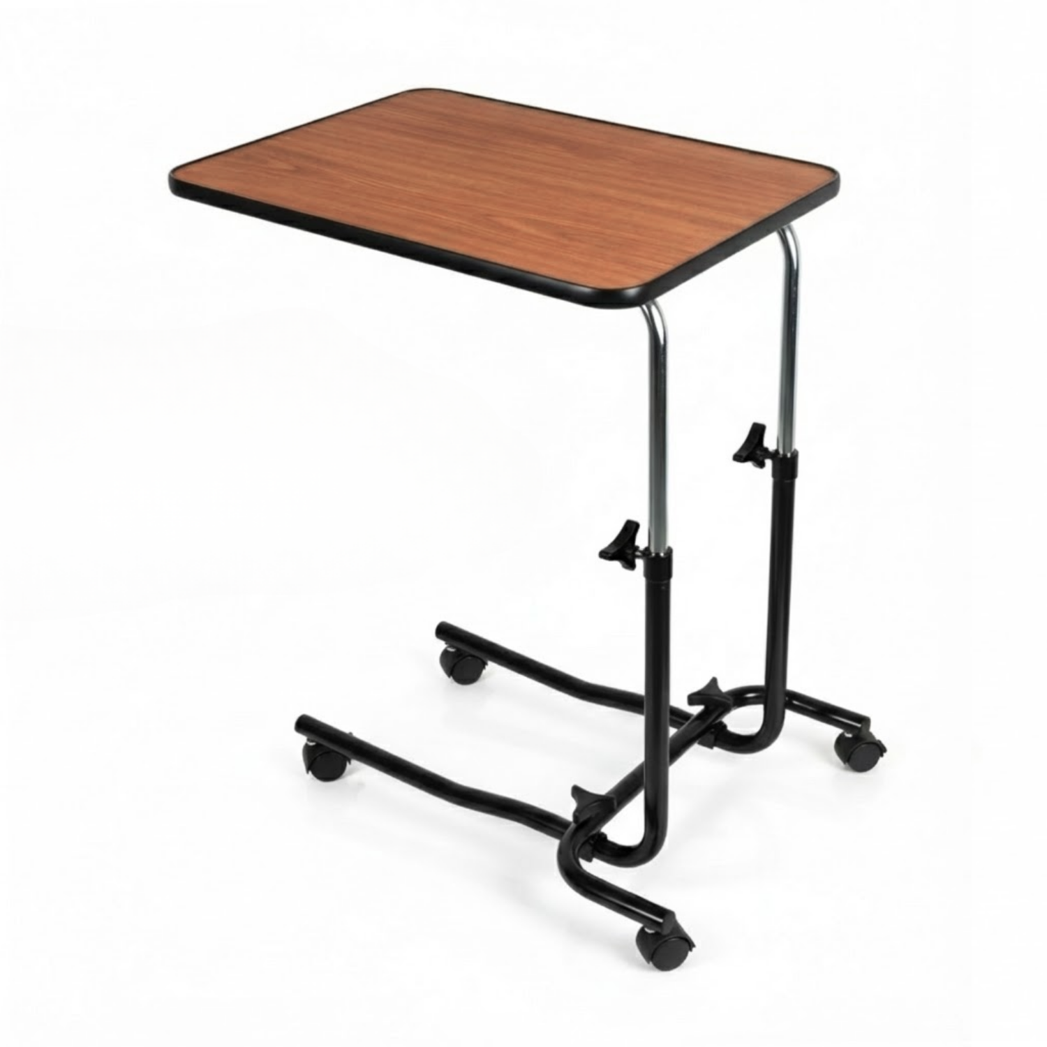 Tilting Overbed Table with Wheels