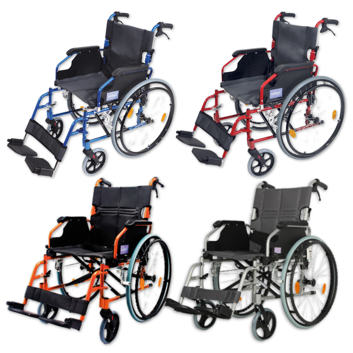 View Deluxe Lightweight Self Propelled Aluminium Wheelchair information