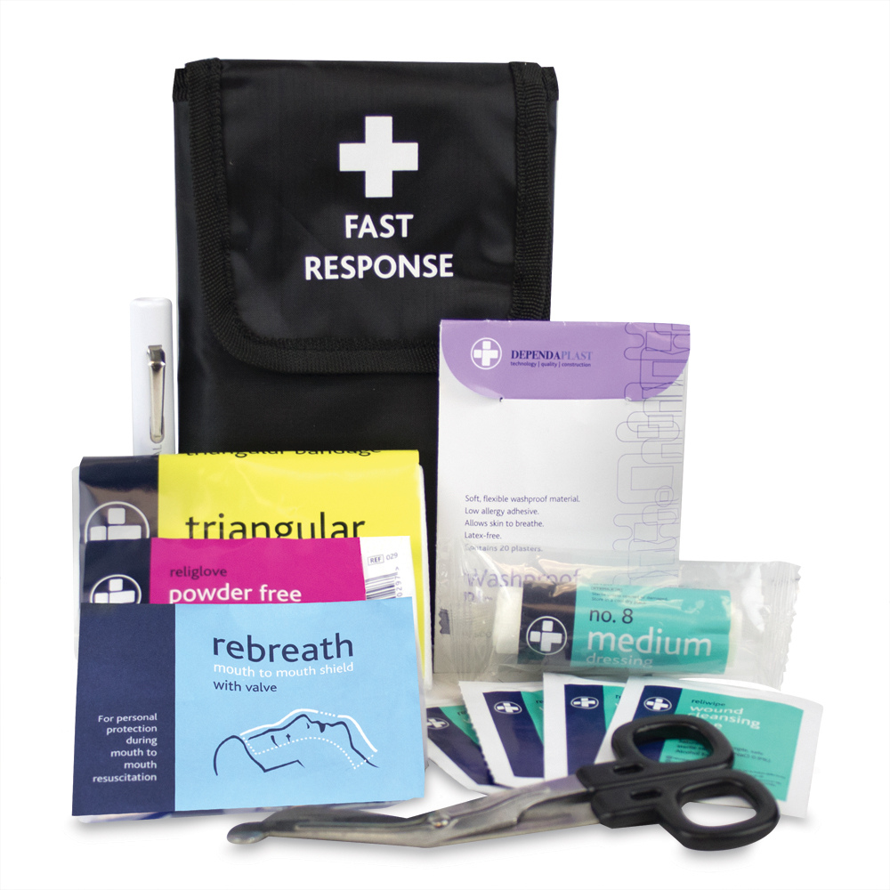 View Fast Response First Aid Kit Belt Wallet information