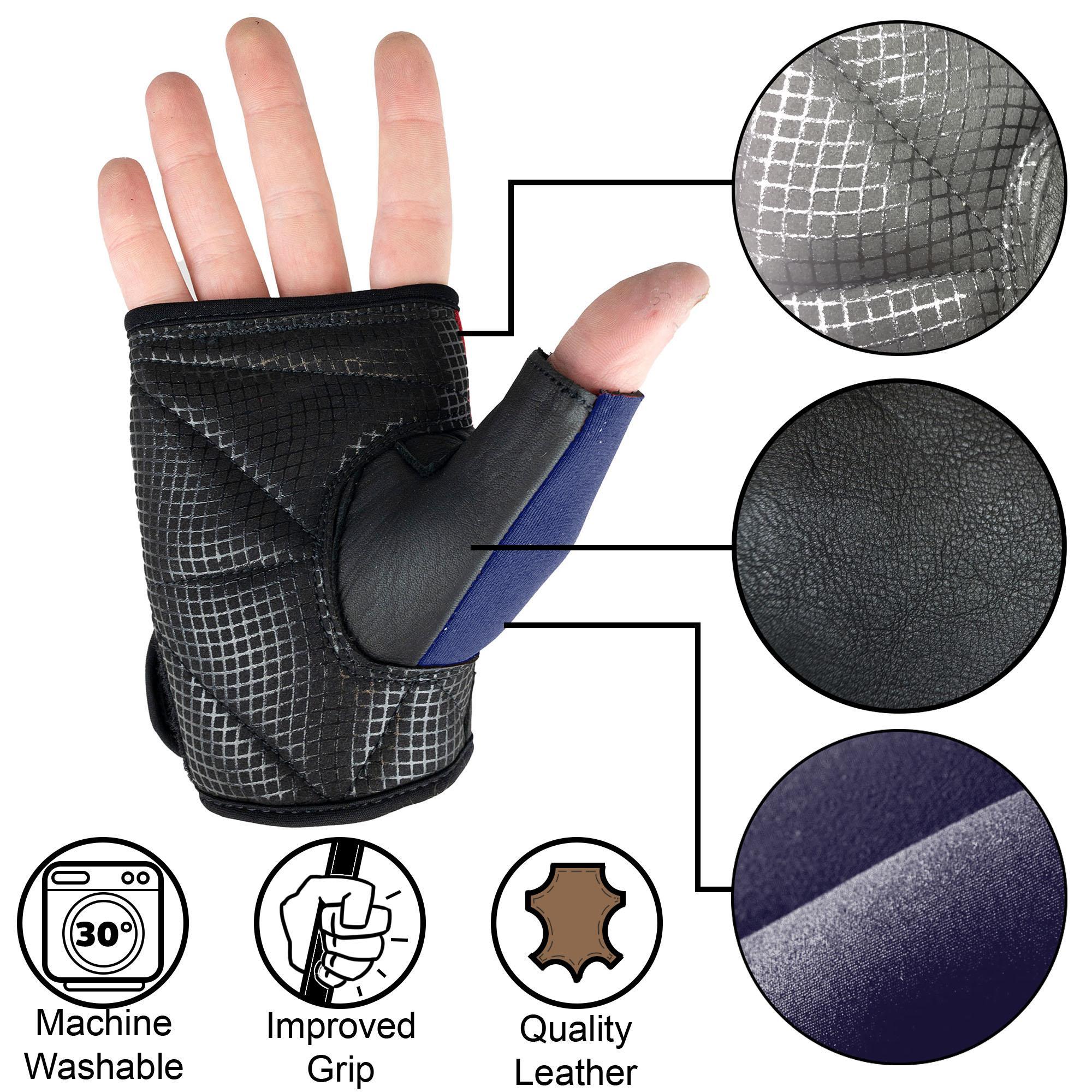 Wheelchair Hand Wraps Navy Blue Info