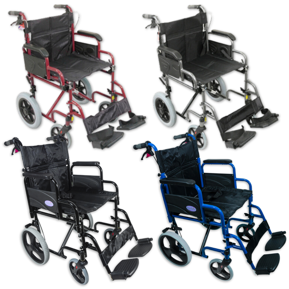 View Deluxe Attendant Propelled Steel Wheelchair information