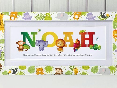 Baby Name Frame Sale