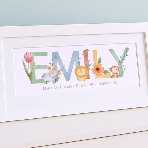 jungle name frame