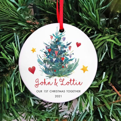 ceramic christmas tree keepsake tree design