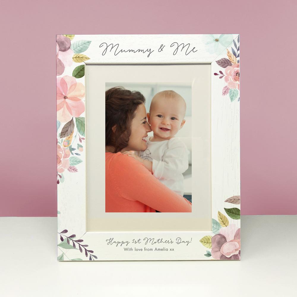 frame my name, mothers day personalised photo frame, 4x6 photo frame