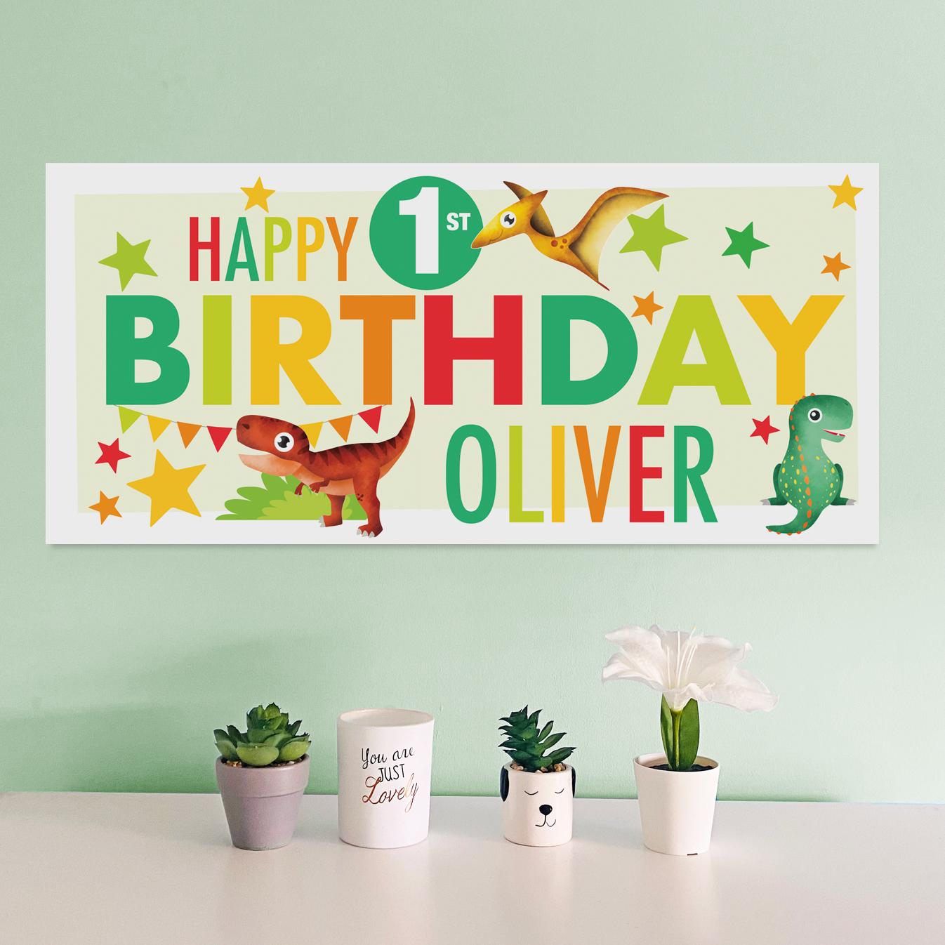 Birthday Banners - Personalised Photo Banners