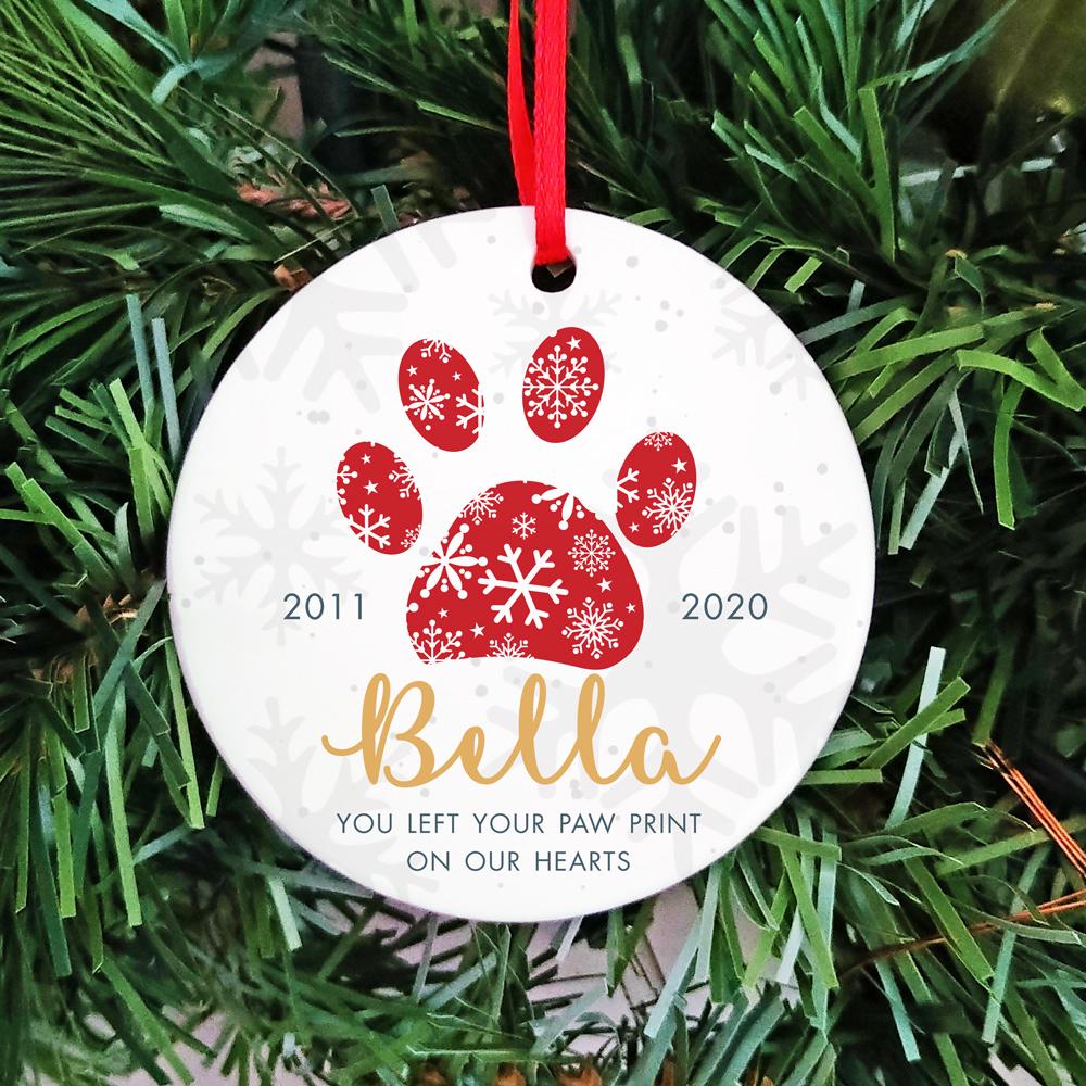 frame my name, pet in memory, pet christmas decoration