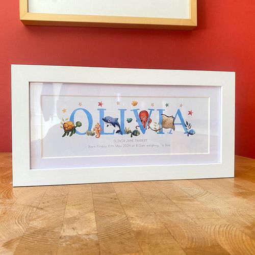 ocean name frame