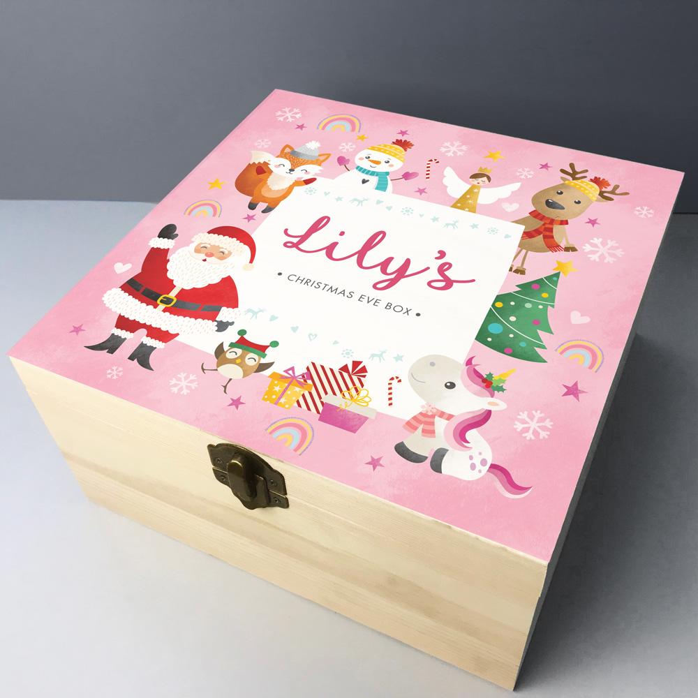 Wooden Christmas Eve Box