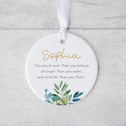 floral blue keepsake | wedding keepsakes | christening keepsakes