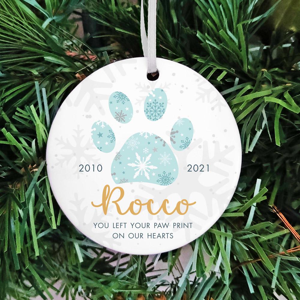 frame my name, pet in memory, pet christmas decoration