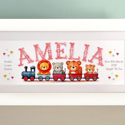 freddie animal train christening gifts