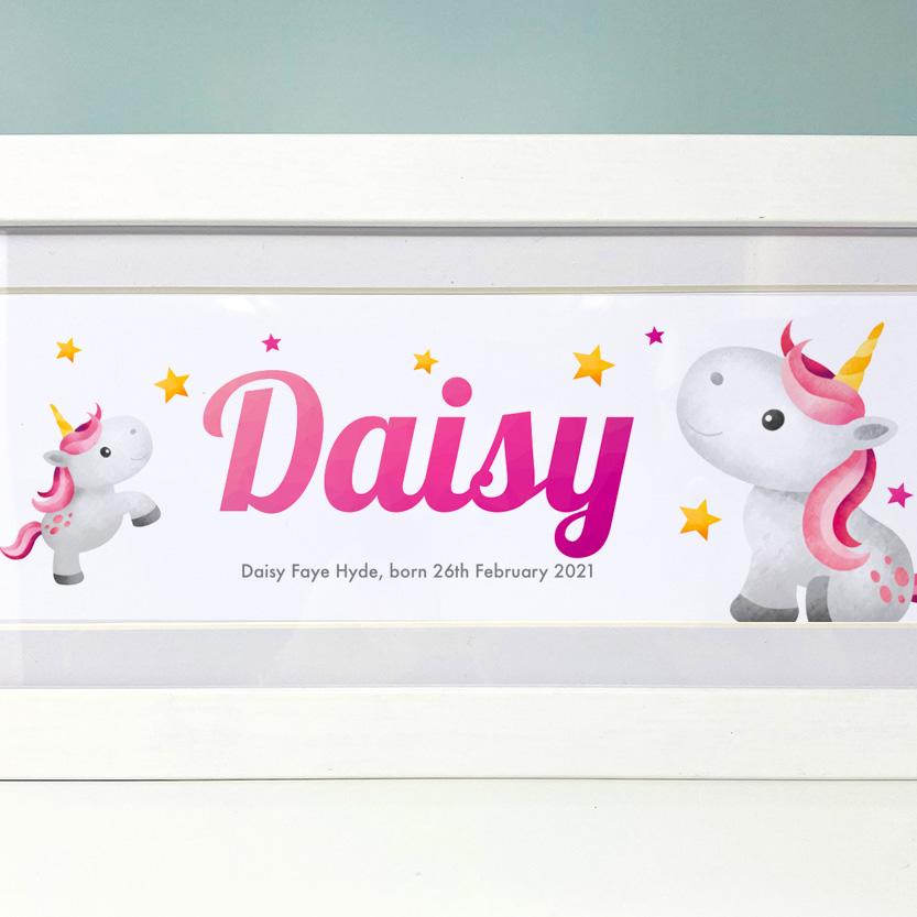 Unicorn name pictures, Frame My Name