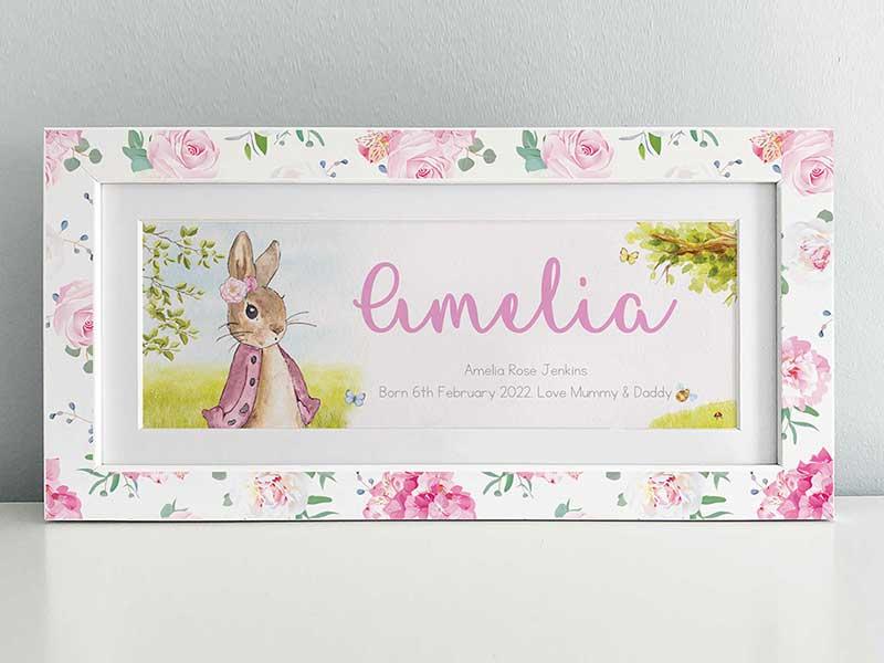 <h2><span style="color: rgb(219, 88, 142); font-size: 30px;"><strong><a href="https://www.framemyname.co.uk/baby-name-gifts/little-friends-name-prints/">Framed Name Gifts From £15.99</a></strong></span></h2>

<p><span style="color: rgb(250, 197, 28); font-size: 18px;">★★★★★&nbsp;</span><span style="color: rgb(88, 89, 91); font-size: 18px;"><strong>Trustpilot Rated</strong></span></p>