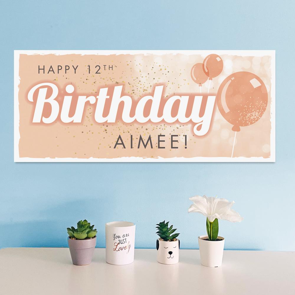 kids birthday party banners