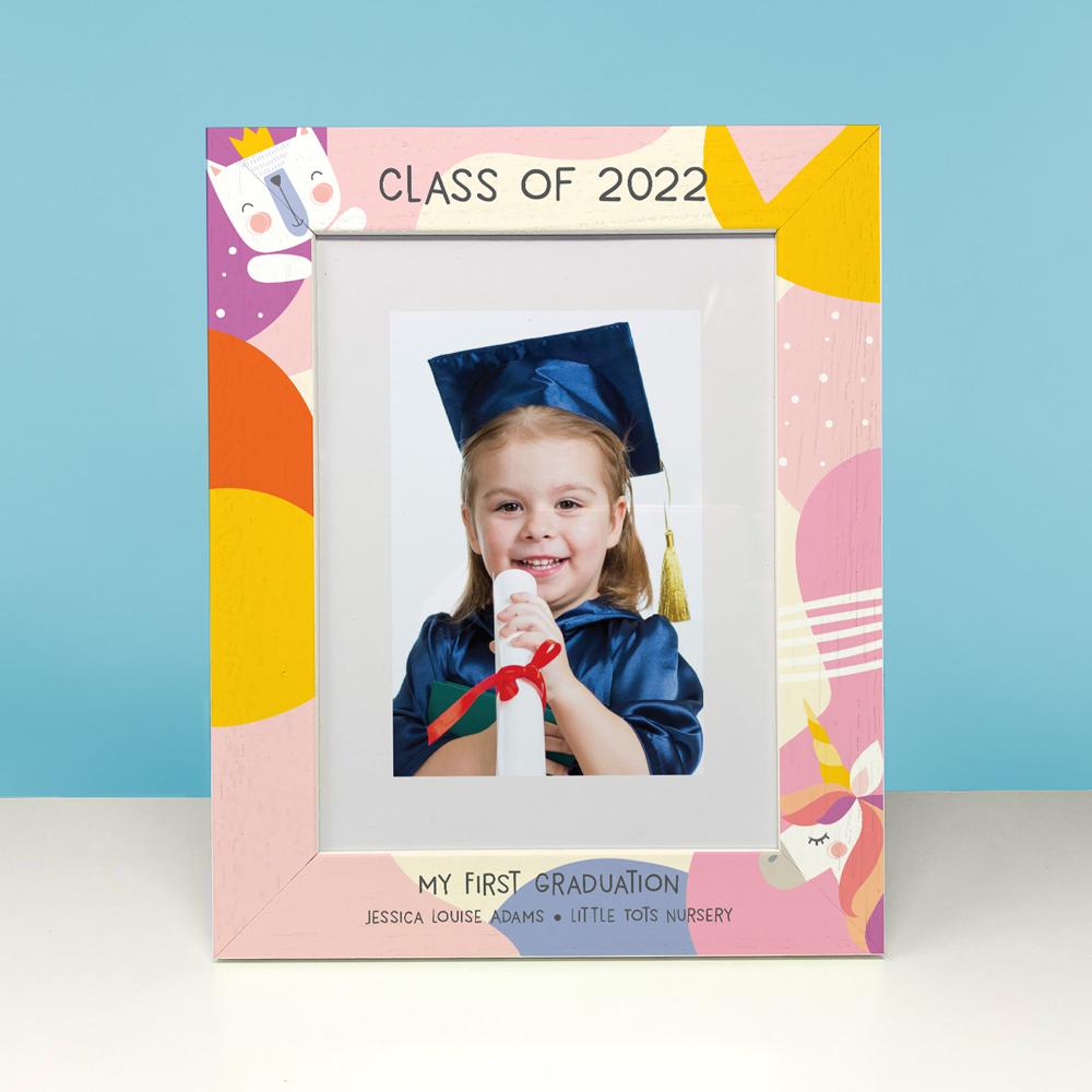 frame my name, nursery graduation photo frame, last day of nursery, class of 2022 frame